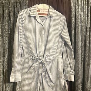 Ladies pinstripe shirt